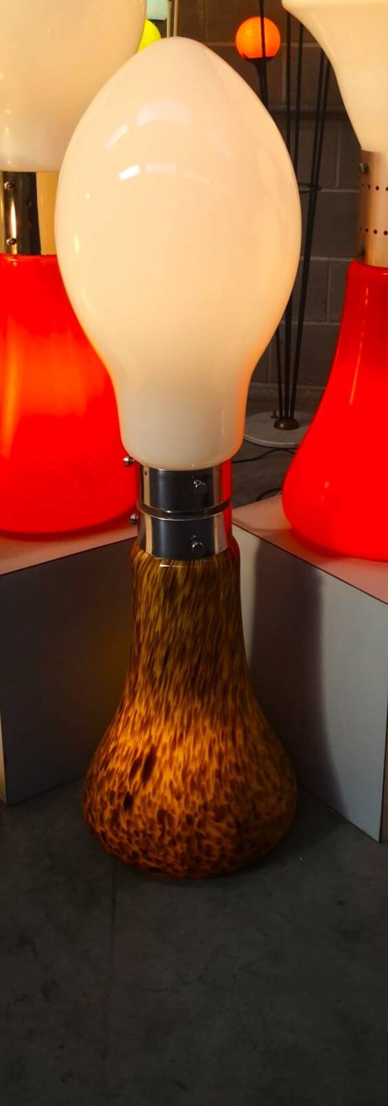 Lampadaire Birillo de Carlo Nason pour Mazzega, années 60