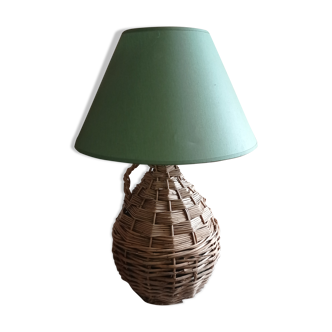 Wicker lamp