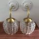 Pair of vintage wall sconces