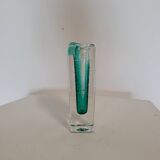 Vase vintage en verre Schott Zwiesel modèle Amazonas