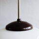 Czechoslovak bakelite hanging school lamp, 1960s