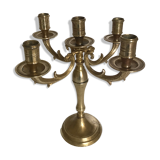 Ancient gilded bronze candlestick