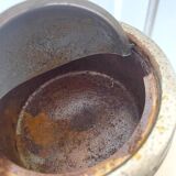Designer ashtray on stand, space age, Italy 70s