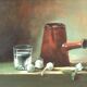 Painting tribute to Chardin