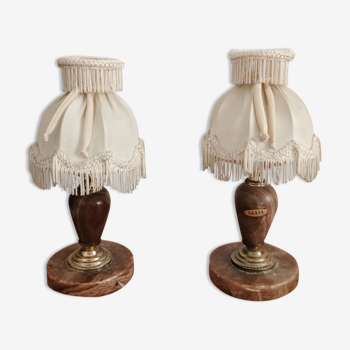 Duo de lampes de chevet