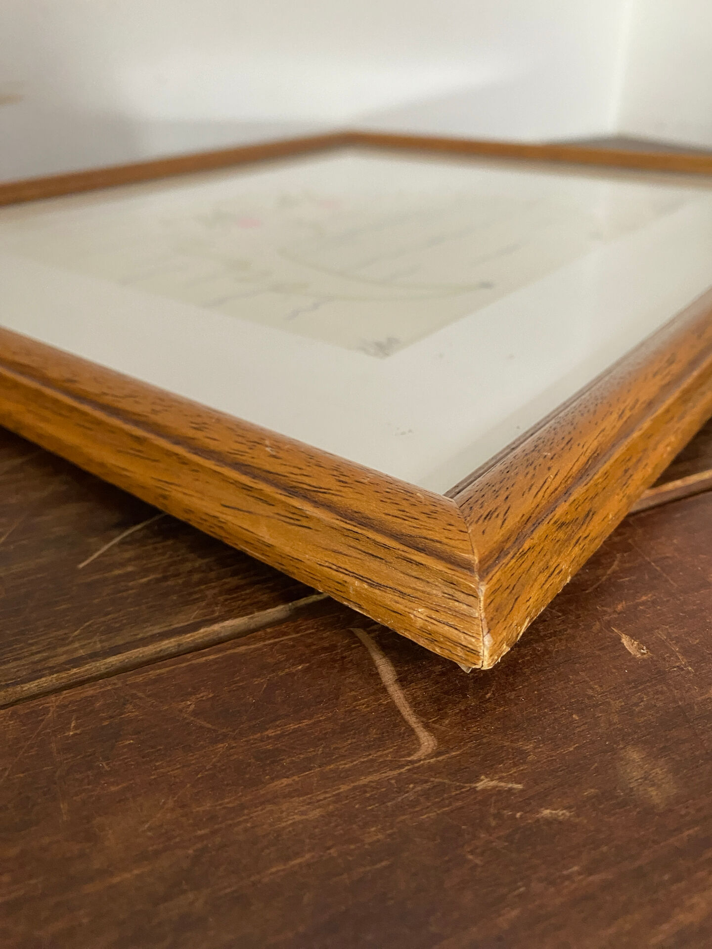 Lithograph, double profiles, Jean Cocteau