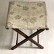 Tabouret pliant vintage