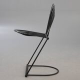 Pair of "swing" chairs by Jutta and Herbert Ohl for Rosenthal