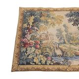 Tenture murale vintage de style Aubusson par Jules Pansu, années 1970/80