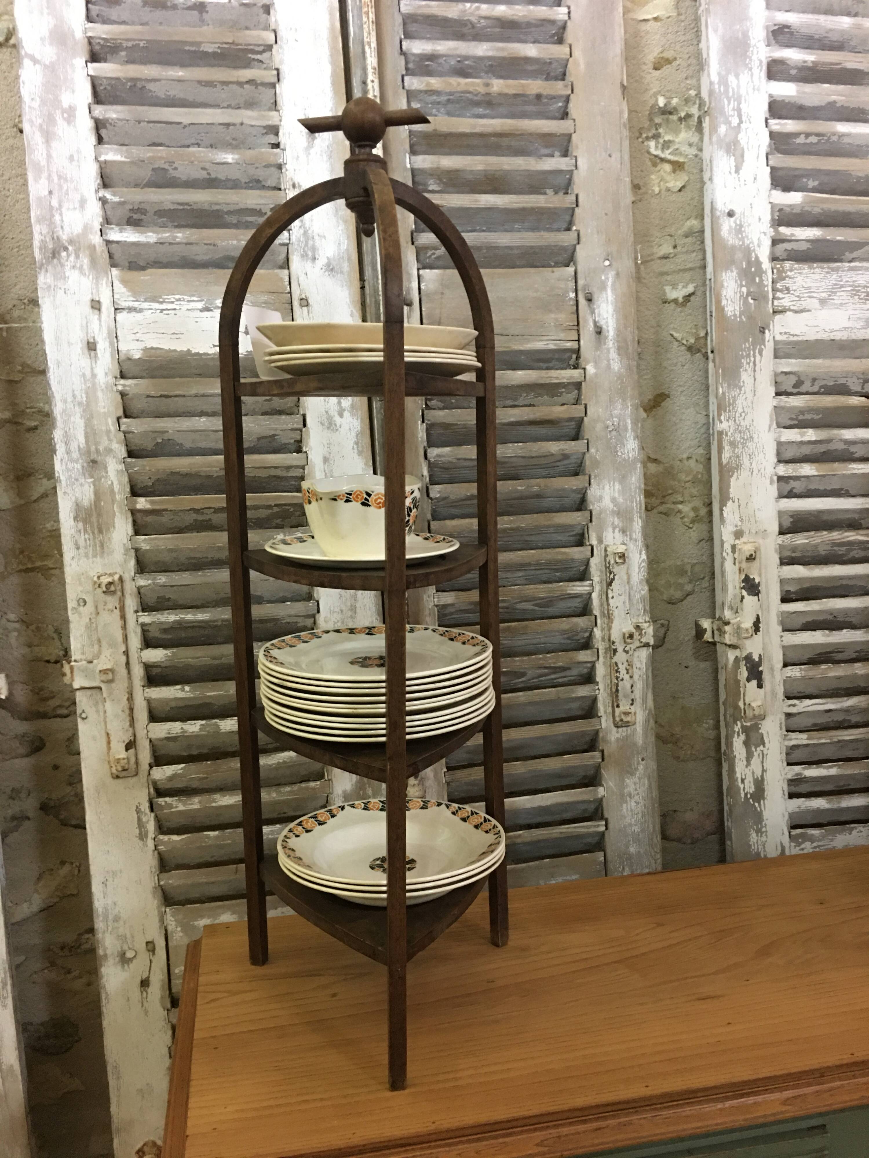 Plate rack, 4 levels