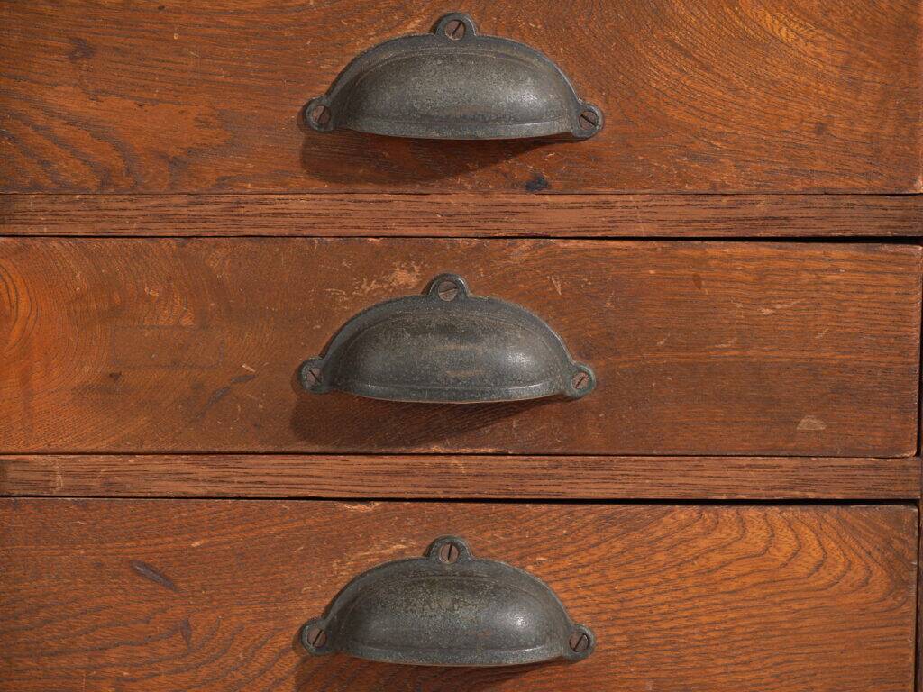 High Japanese chest of drawers with ten drawers – Showa period (c. 1950–1979)