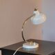 Curved lamp, brass and lacquered steel, 1960, France