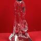 Twisted crystal lamp base - 15 / 17 cm