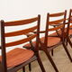 Set of 4 Danish teak dining chairs | 1960s