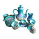 Coffee set signed Morvan 12 people