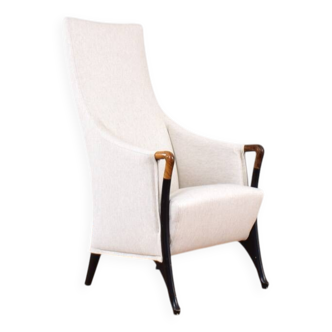Italian Lounge Chair Progetti by Umberto Asnago for Giorgetti, 1970s.