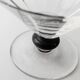 Vintage Murano Glass Centerpiece Bowl on Pedestal in Clear Glass with Black Stem Accent – Italy 1970s
