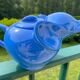 Theiere éléphant bleue vintage