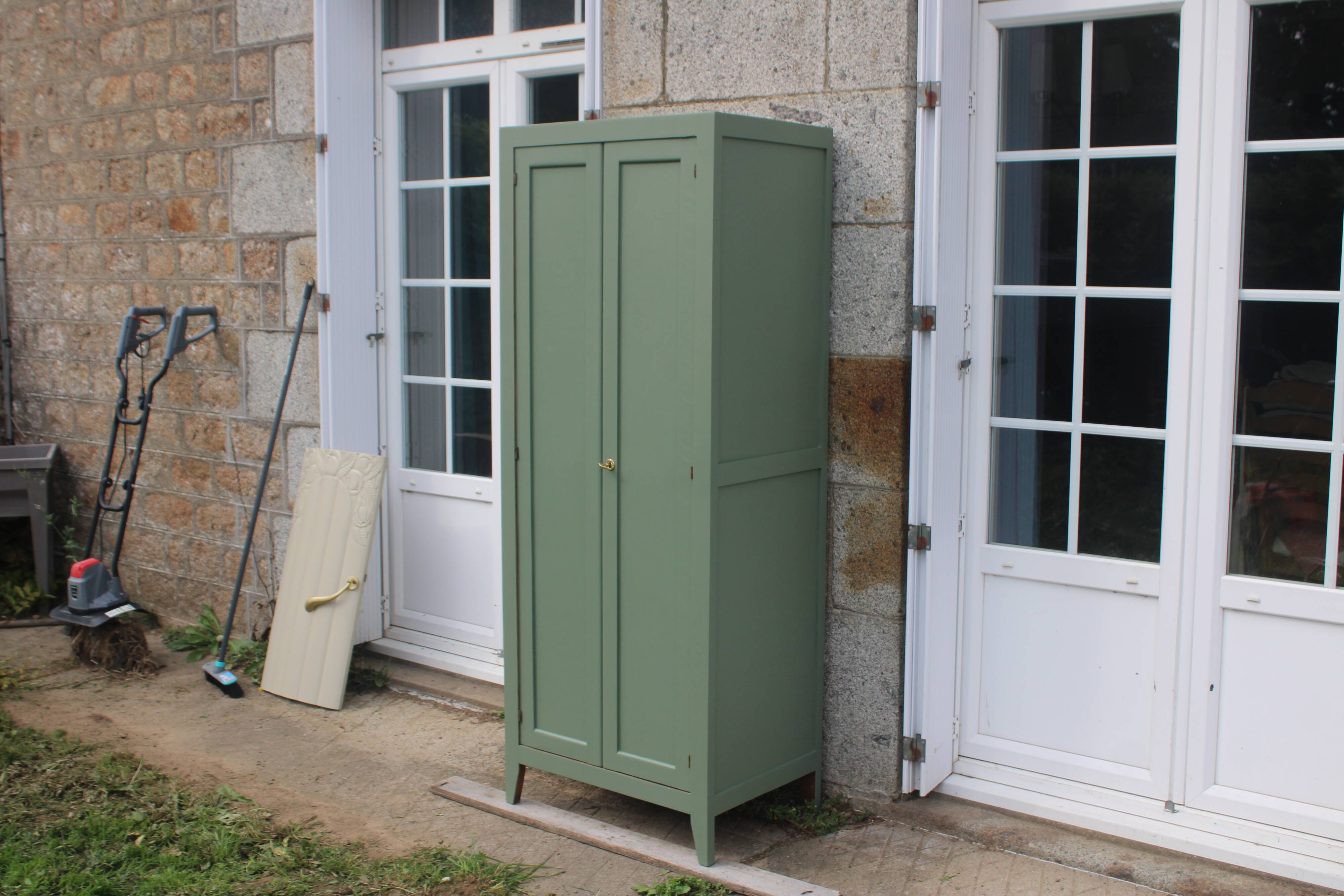 Renovated vintage Parisian wardrobe