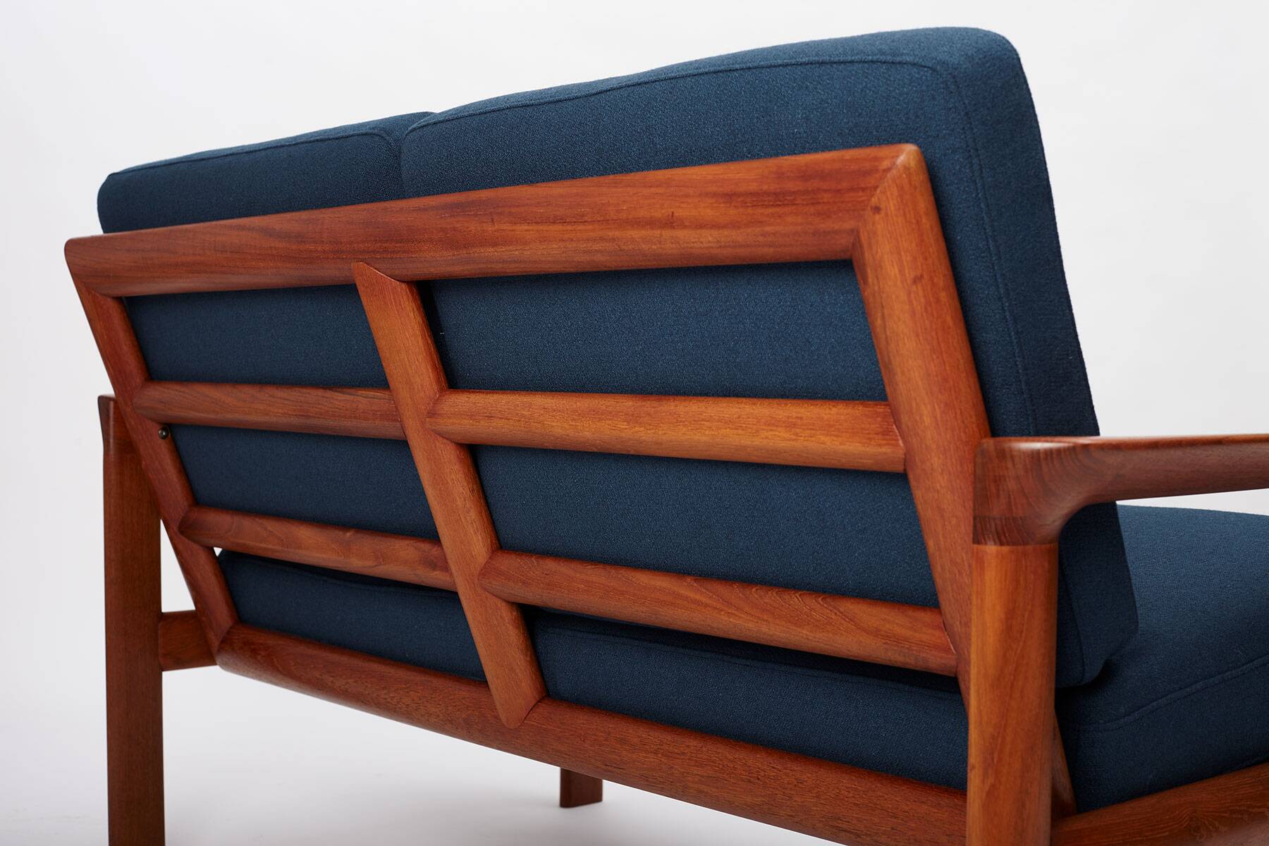 ‘Borneo’ Two-Seat Sofa by Sven Ellekaer for Komfort, Denmark, 1960s