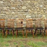 Set of 6 Baumann "Tacoma" chairs