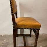 Chaise à dos espagnol d'époque Renaissance XVIe siècle