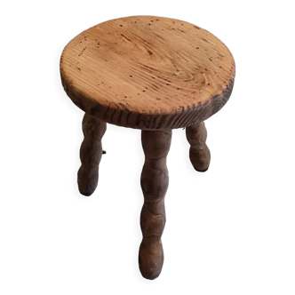 Solid wood stool legs tripod Aero-gummed