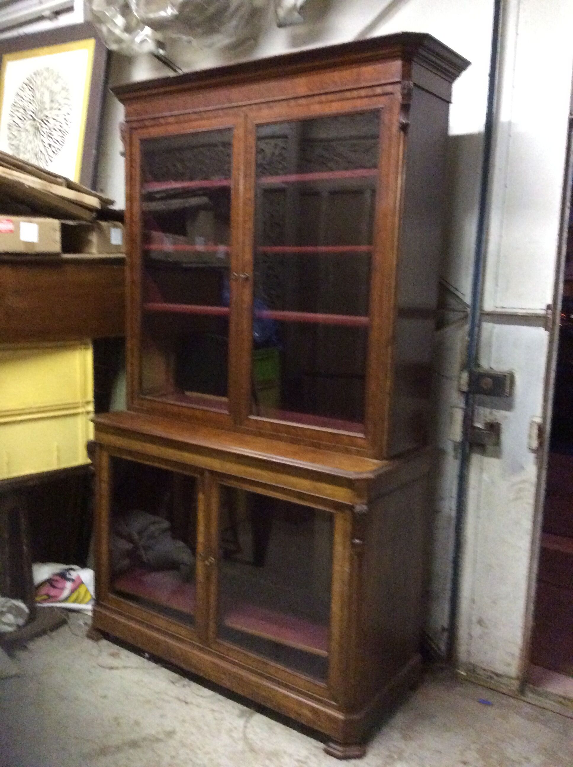 Buffet 2 body accajou time Louis Philippe