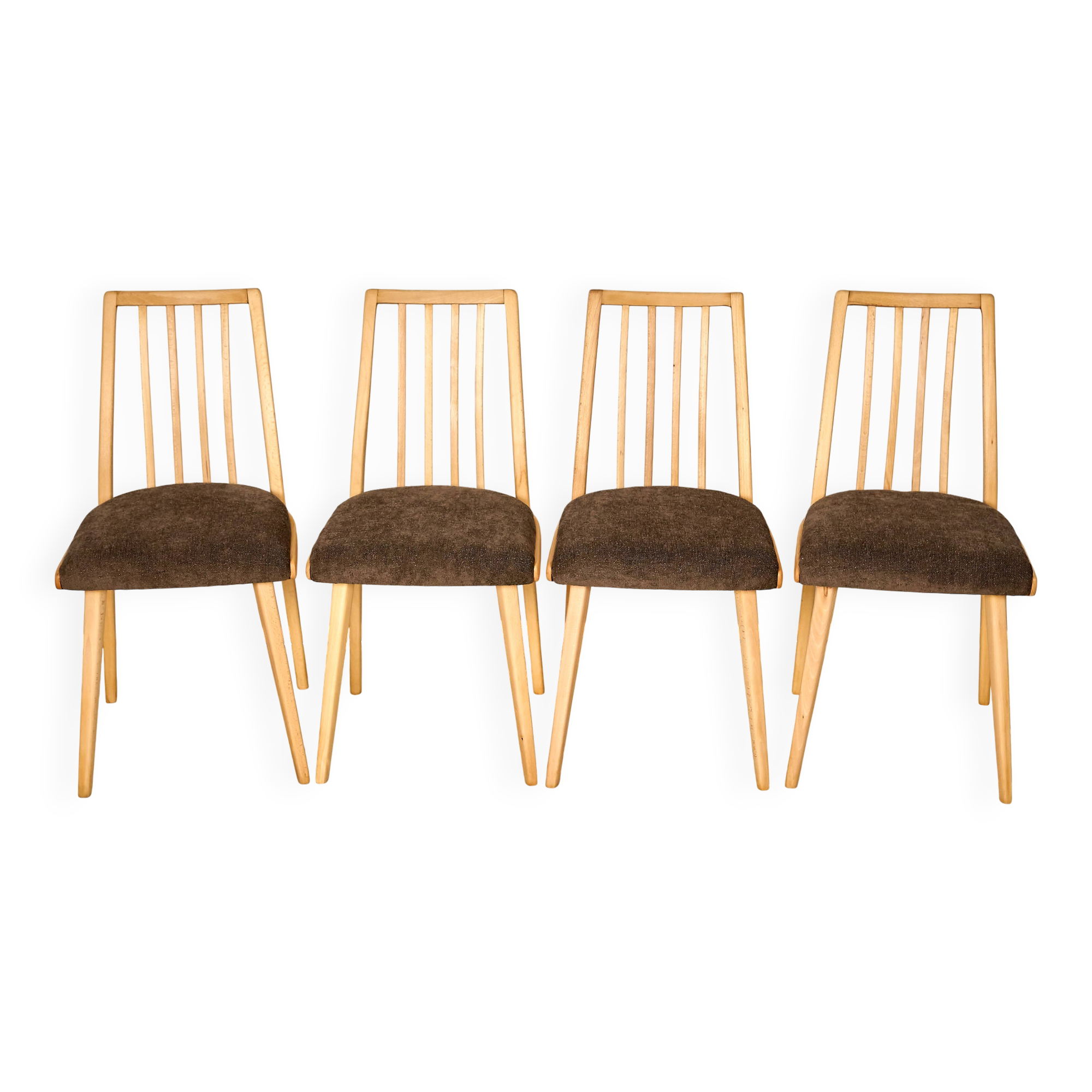 1960s Antonin Suman Dining Chairs , Set of 4