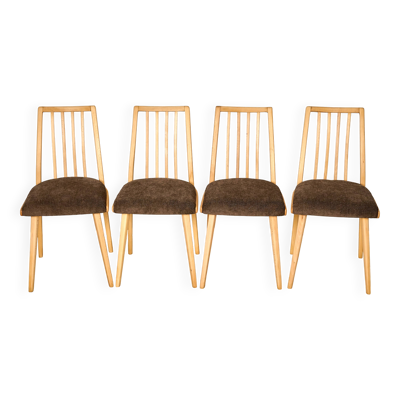 Chaises de salle à manger Antonin Suman des années 1960, lot de 4