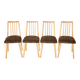 Chaises de salle à manger Antonin Suman des années 1960, lot de 4