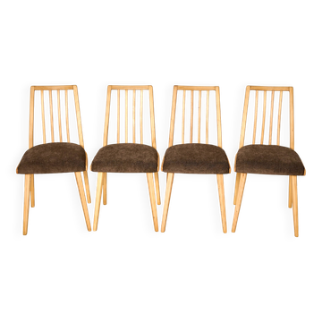 1960s Antonin Suman Dining Chairs , Set of 4