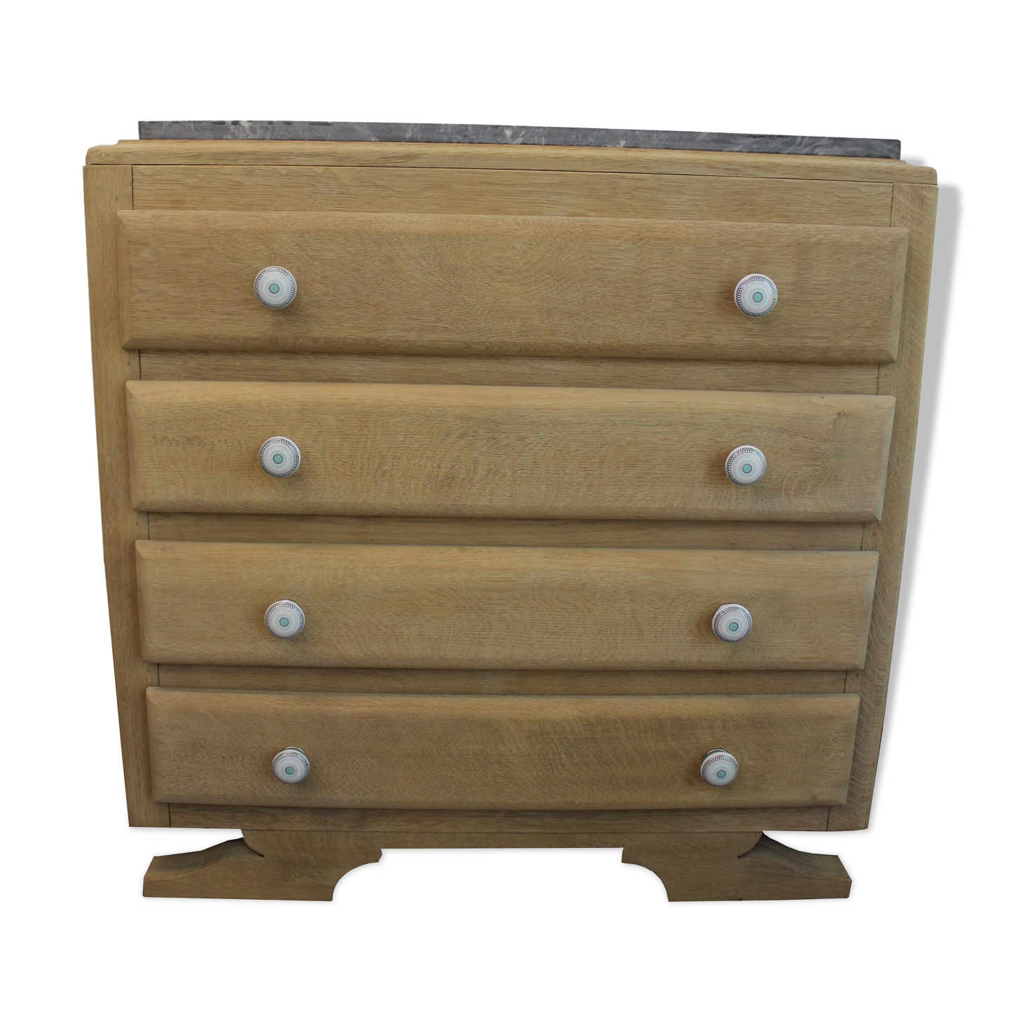 Commode vintage en bois brut