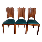 Chaises art déco 1940