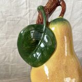Vintage ceramic bottle in the shape of a pear.