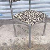 Chromed metal chair 1970