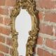 Pair of old rock mirrors in plaster - 59x38cm