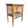 Vitrine / meuble à thé / meuble vitrine vintage en bois