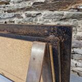 Ceramic and metal coffee table from the 60s Vallauris style