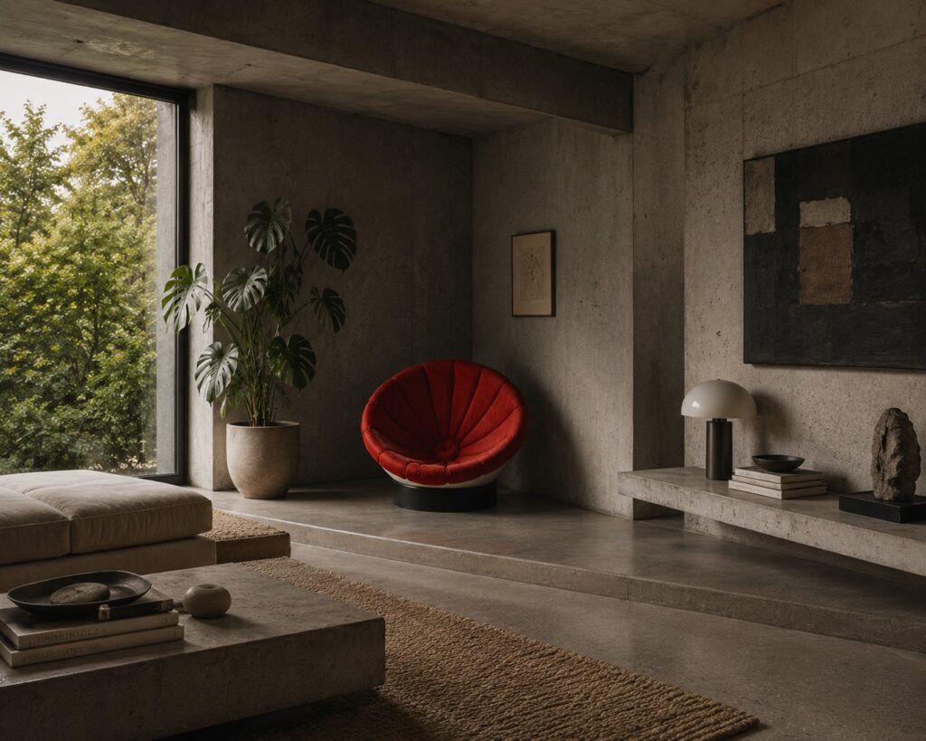 Luciano Frigerio Girasole lounge chair, Italy 1960s