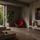 Luciano Frigerio Girasole lounge chair, Italy 1960s