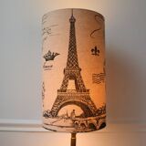 Lampshade with Eiffel Tower motif, Paris