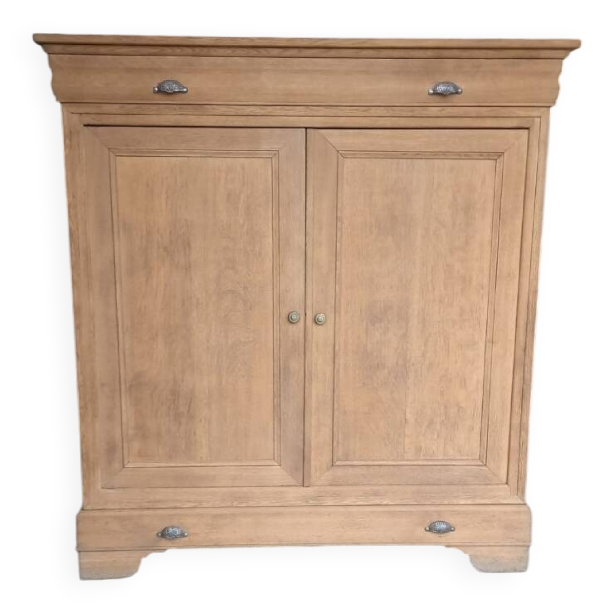 19th-century solid oak Parisian buffet