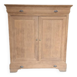 19th-century solid oak Parisian buffet