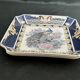 Porcelain pocket tray with 20th century peacock decor