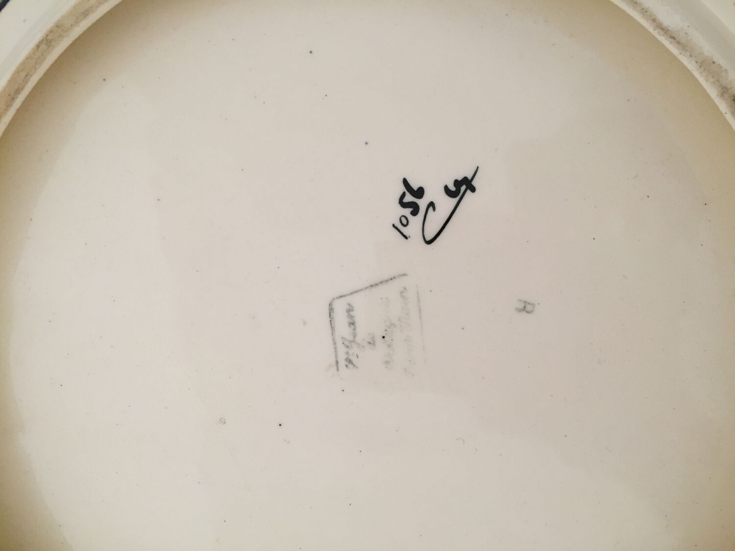 Vintage ceramic trivet