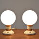 Paire de lampes de table Drukov, années 1970