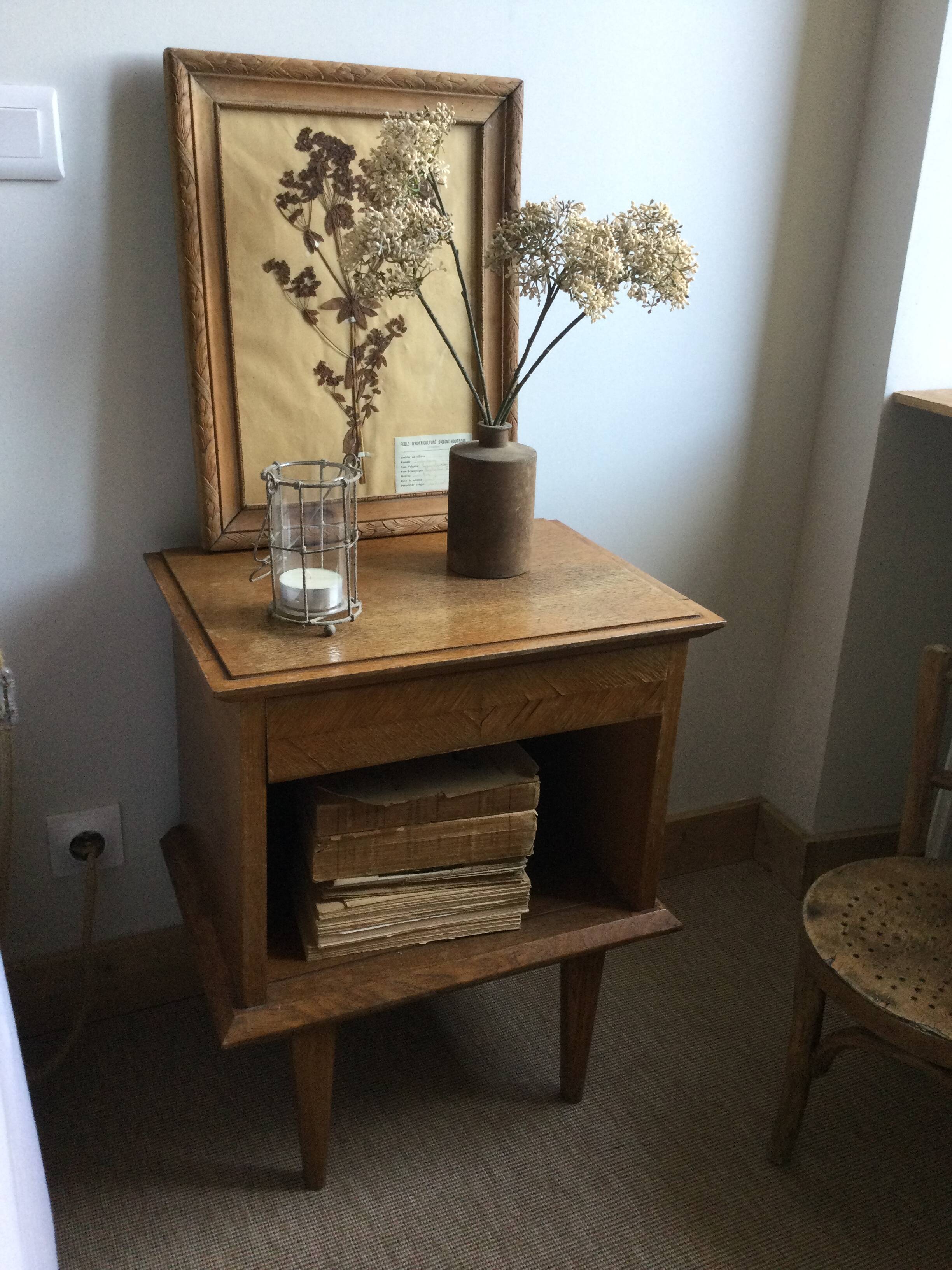 1950s bedside table