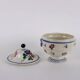 Antique ceramic soup tureen, Italy, 19th century.