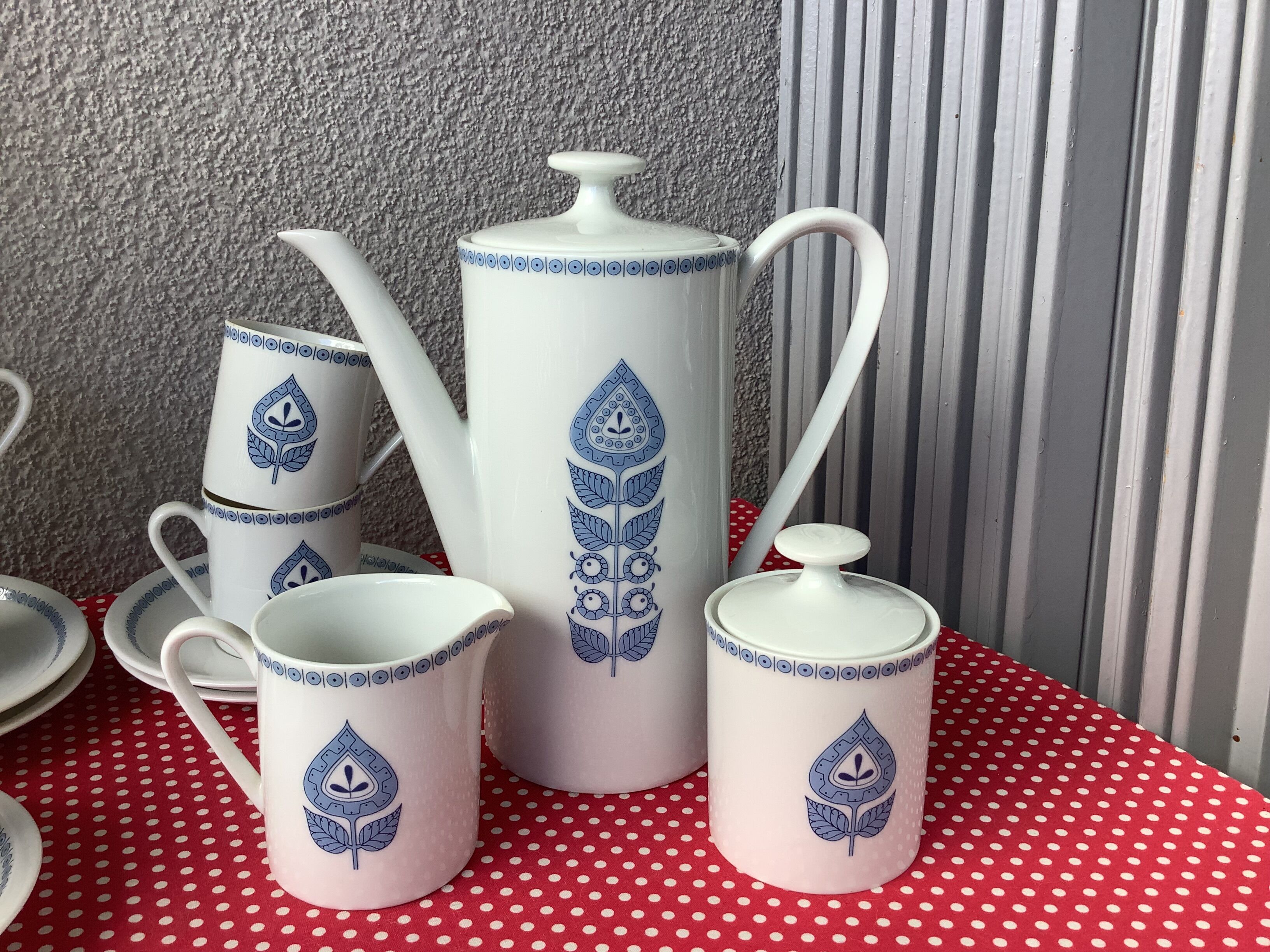 Arzberg Germany coffee service - mid century 60s